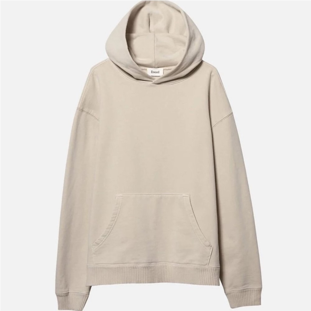 Cream Hoodie Sweater